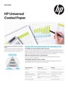 HP Universal Coated Paper Data Sheet