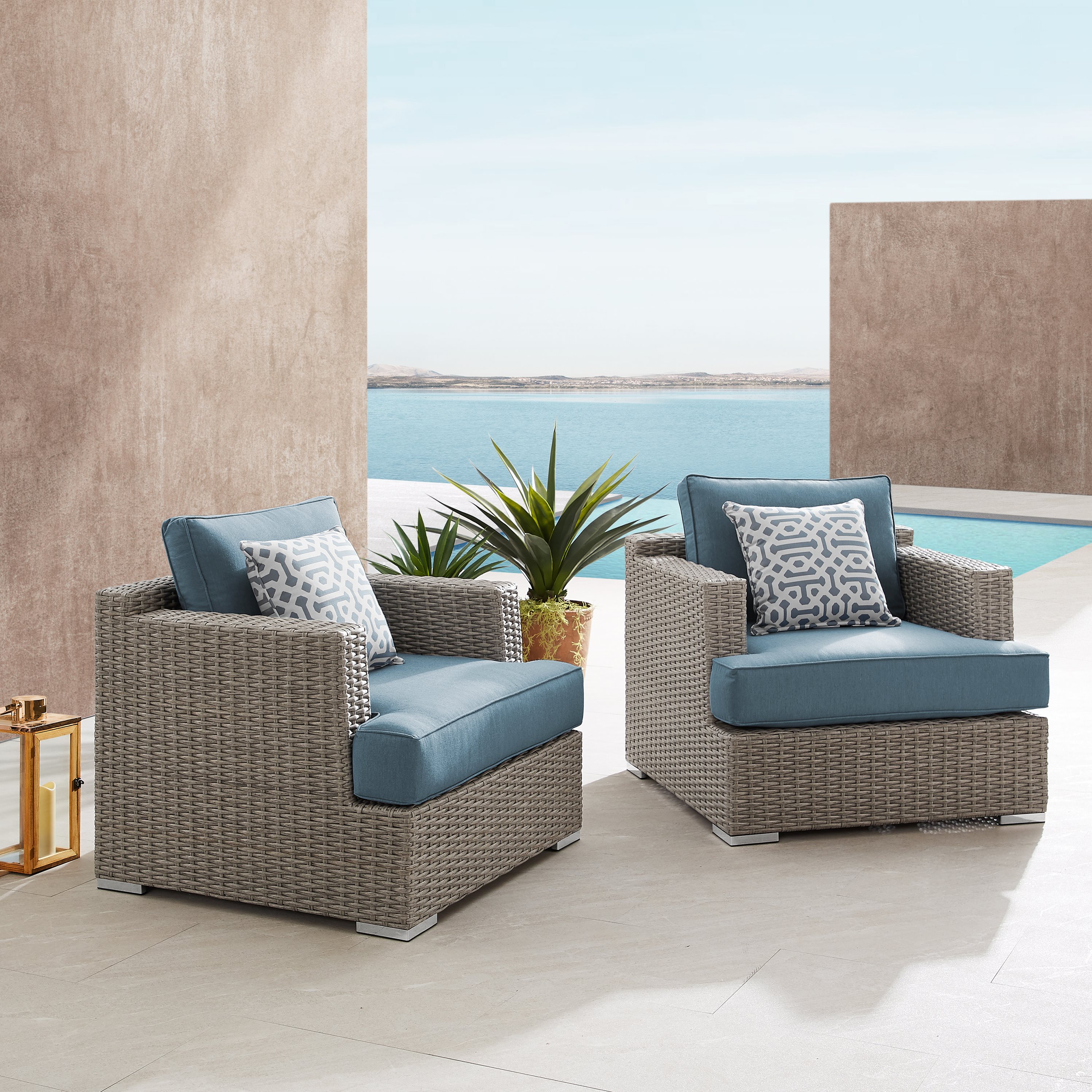 Niko 2-piece Patio Chair Set | Costco