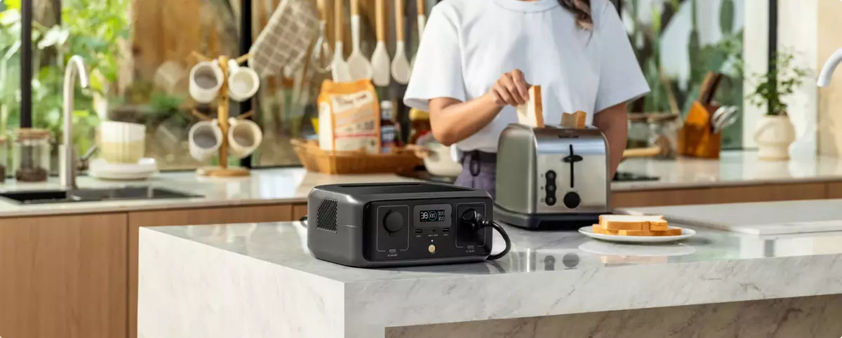 Power up to 600W appliances