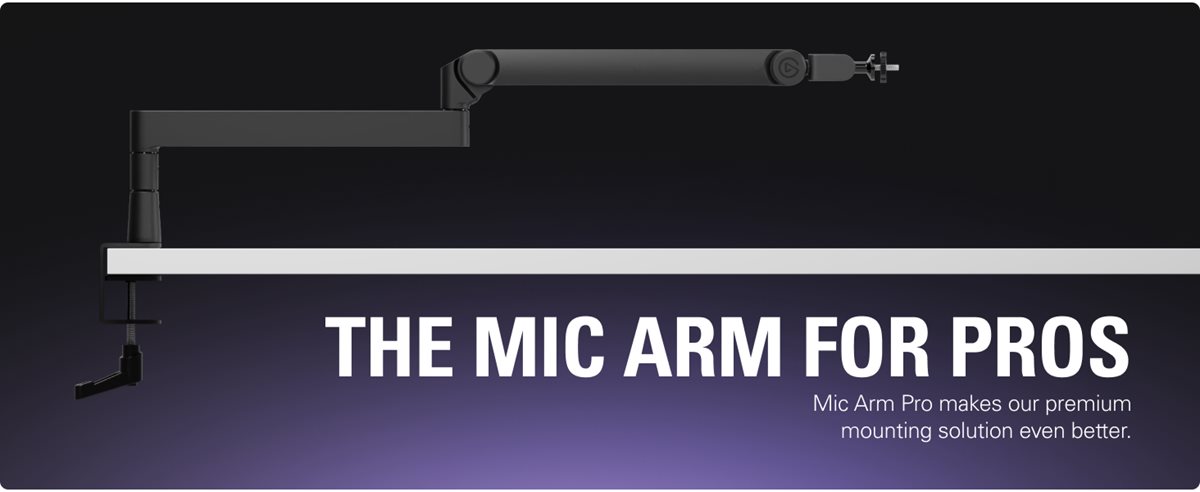 WAVE MIC ARM PRO - Black