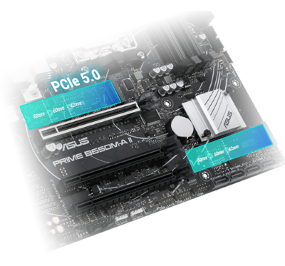 Supports PCIe 5.0 M.2 Support.