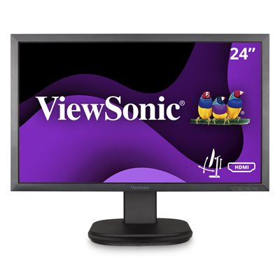 ViewSonic VG2439SMH 24 Inch 1080p Ergonomic Monitor with HDMI DisplayPort and VGA for Home and Office