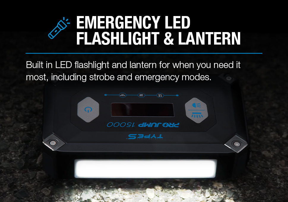 Emergency LED Flashlight & Lantern