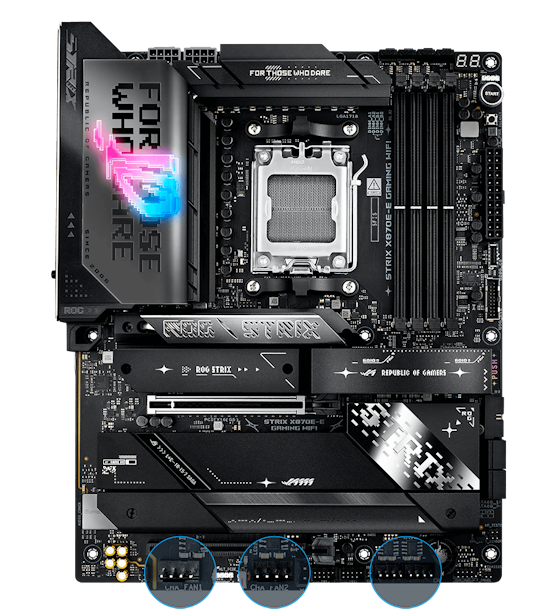 Open Box: ASUS ROG STRIX X870E-E GAMING WIFI AMD AM5 X870 ATX