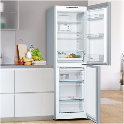 Buy Bosch KGN34NLEAG Fridge Freezer Stainless Steel Fridge