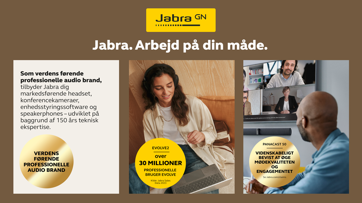 Jabra. Arbejd på din måde.