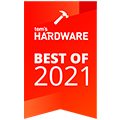 Tom’s Hardware - Best of 2021 badge