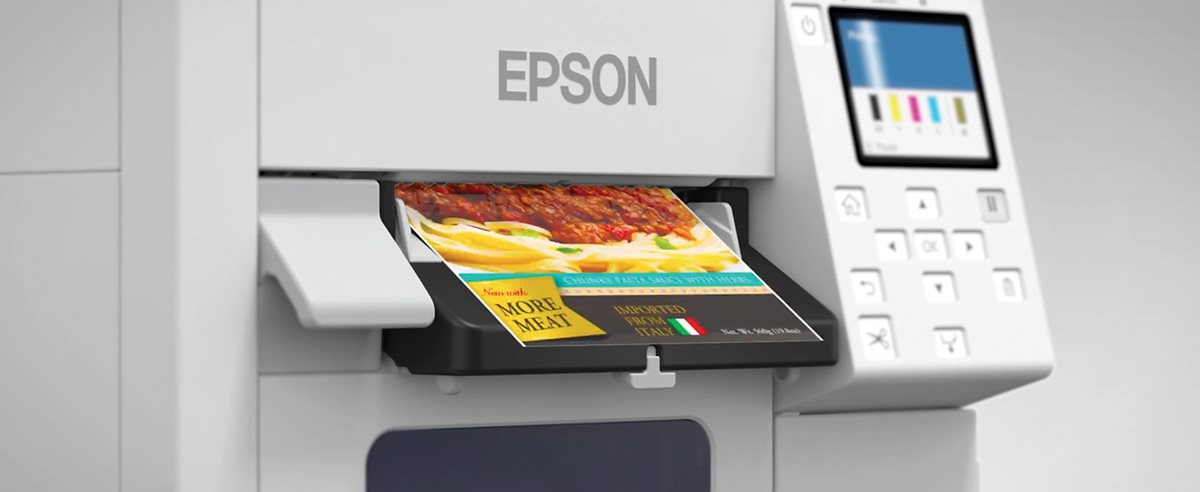 Imprimante d'étiquettes couleur jet d'encre Epson CW-C4000e (mk) (bk)