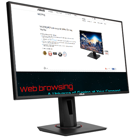 Asus VG258Q Full HD Gaming LCD Monitor, 16:9, Black - Walmart.com