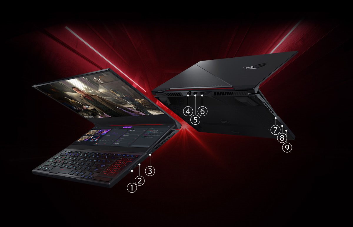 Carte Mère ASUS Pour Portable Gaming GX551QM (Ryzen 9, RTX 3060) - Boîte Ouverte