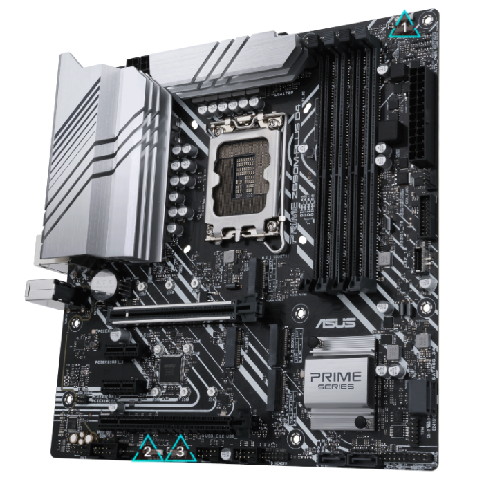 ASUS PRIME Z690M-PLUS D4 LGA 1700 Intel Z690 SATA 6Gb/s Micro ATX