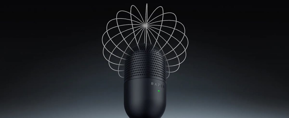 Razer Seiren V3 Mini - Supercardioid Pickup Pattern