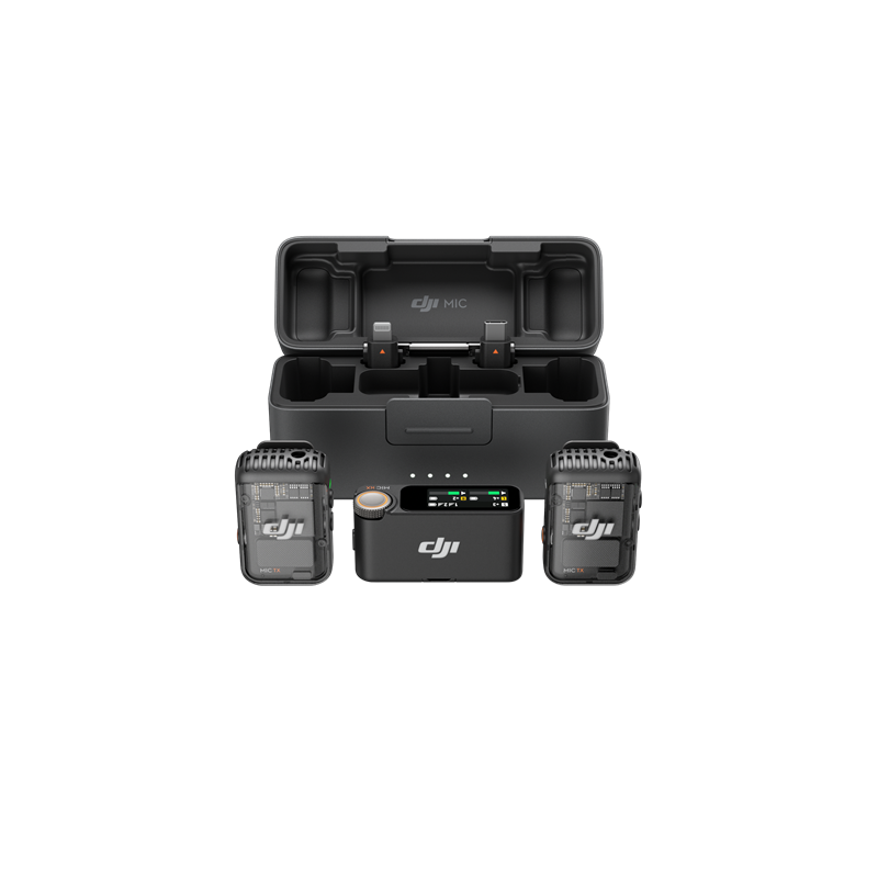 DJI Mic 2 Wireless Omnidirectional Microphone System Black CP.RN