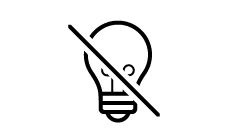 No lamp replacement, no mercury.