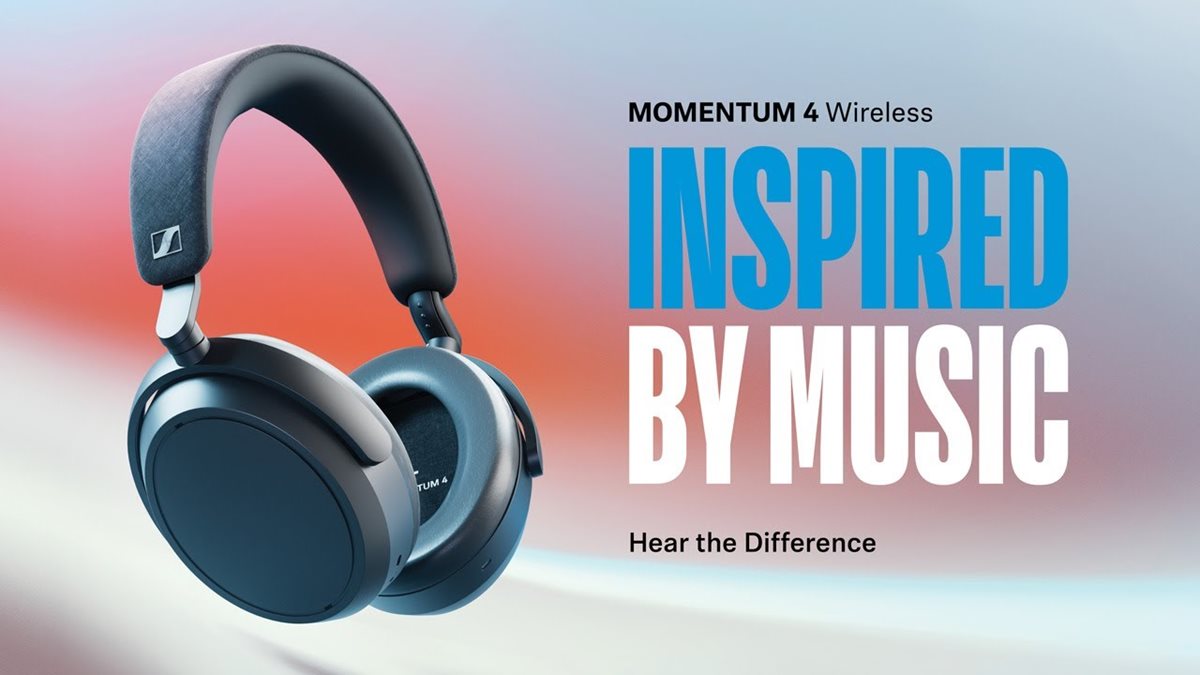 Sennheiser MOMENTUM 4 Wireless Headphones - Black | very.co.uk