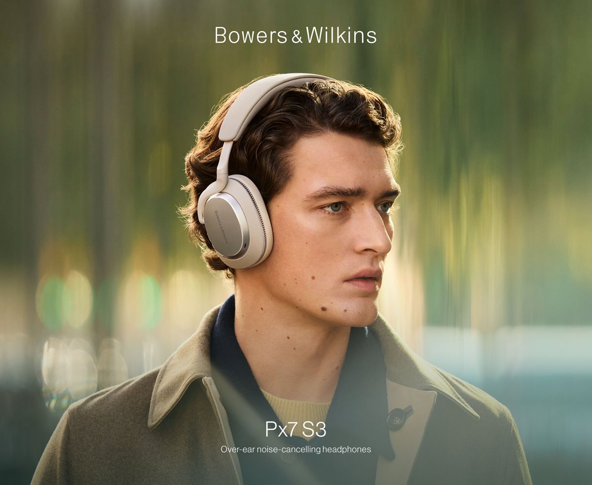 Bowers & Wilkins ワイヤレスヘッドフォン PX7 S3 ブラック Bowers & Wilkins Px7 S3 Wireless Noise Cancelling Headphones