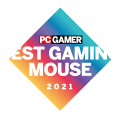 PC Gamer - Best Gaming Mouse 2021 badge