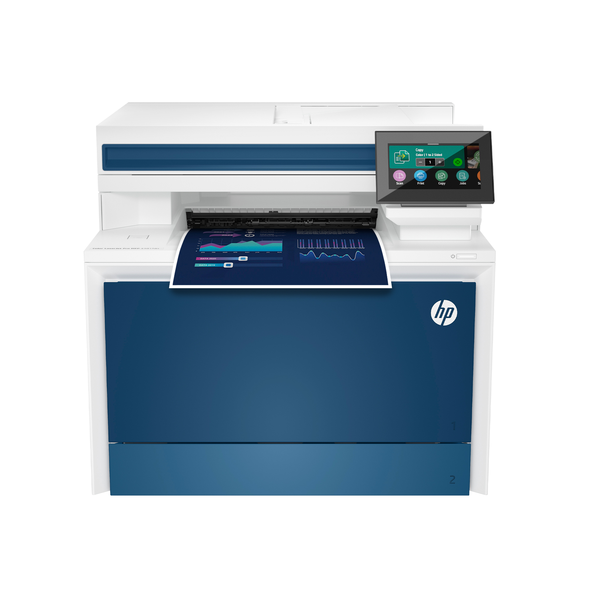 Free Shipping! HP 4301fdn LaserJet Multifunction Printer - Color