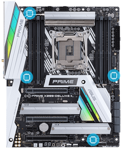 ASUS Prime X299-Deluxe II LGA 2066 ATX Intel Motherboard - Newegg.com
