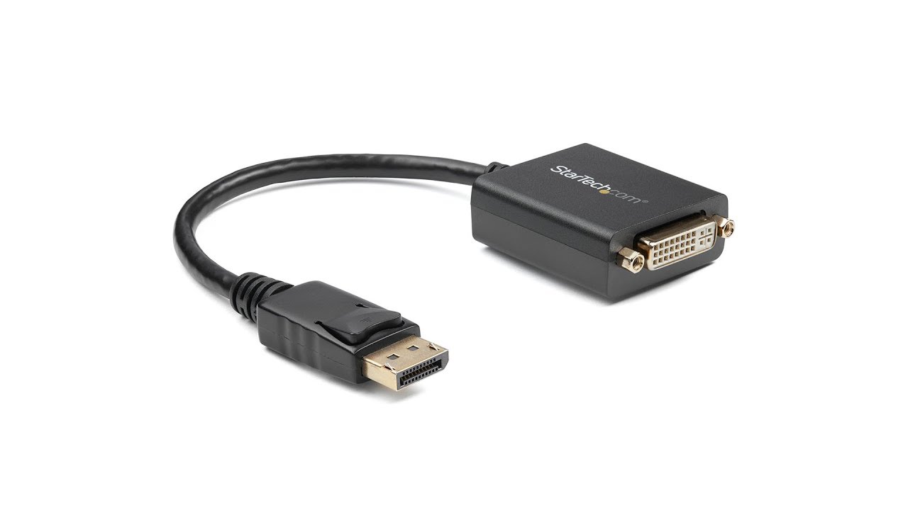 DisplayPort to DVI Adapter DP to DVID Adapter Converter