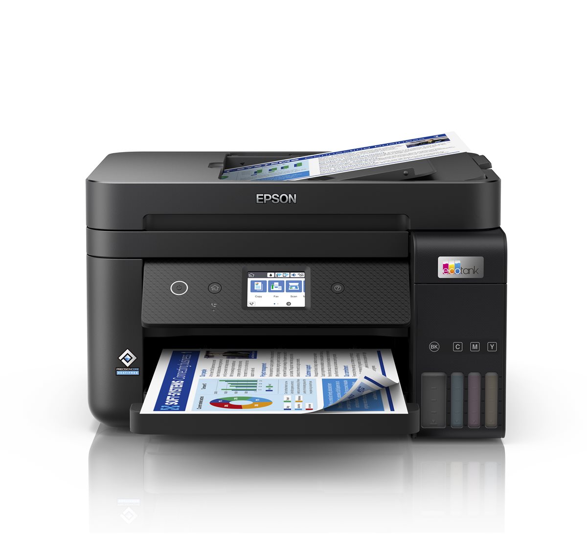 Epson EcoTank ET-4850 Farbe in One Multifunktion Fax - - Tintendrucker All mit Tinte