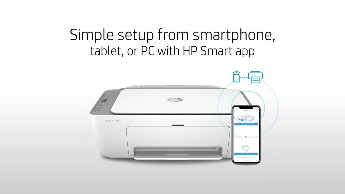 HP DeskJet 2720e All-in-One HP+ enabled Wireless Colour