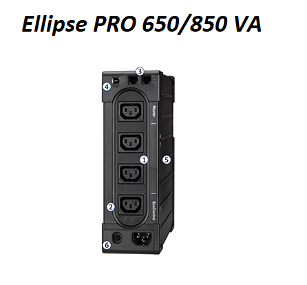 Product  Eaton Ellipse ECO 650 IEC - UPS - 400 Watt - 650 VA
