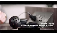 Sony WH1000XM3 Wireless Noise Canceling Over-the-Ear Headphones with Google Assistant - Silver - image 2 of 4