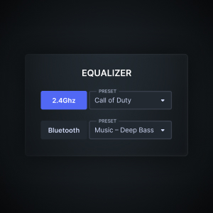 Separate Presets for Gaming & Mobile