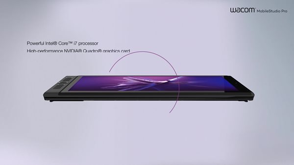 thumbnail video image 2 of Wacom Mobile Studio Pro 16" Windows 10, Intel Core i7, 512GB SSD: Second Generation (DTHW1621HK0A), 2 of 10