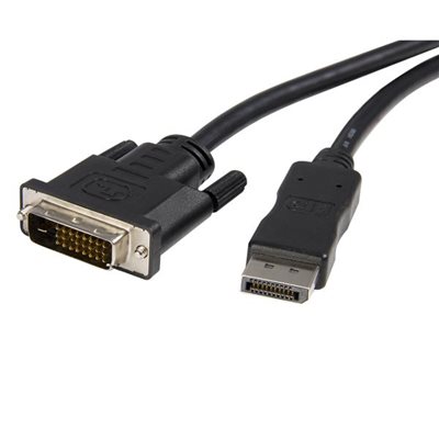 Connect your DVI monitor to a DisplayPort equipped computer using a single cable