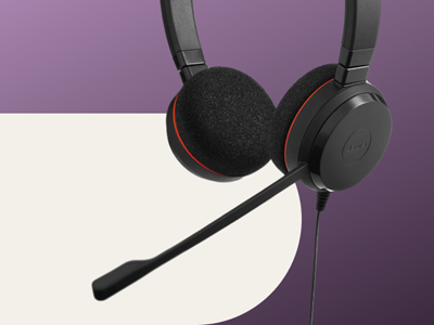 Jabra Evolve 20 UC stereo - headset