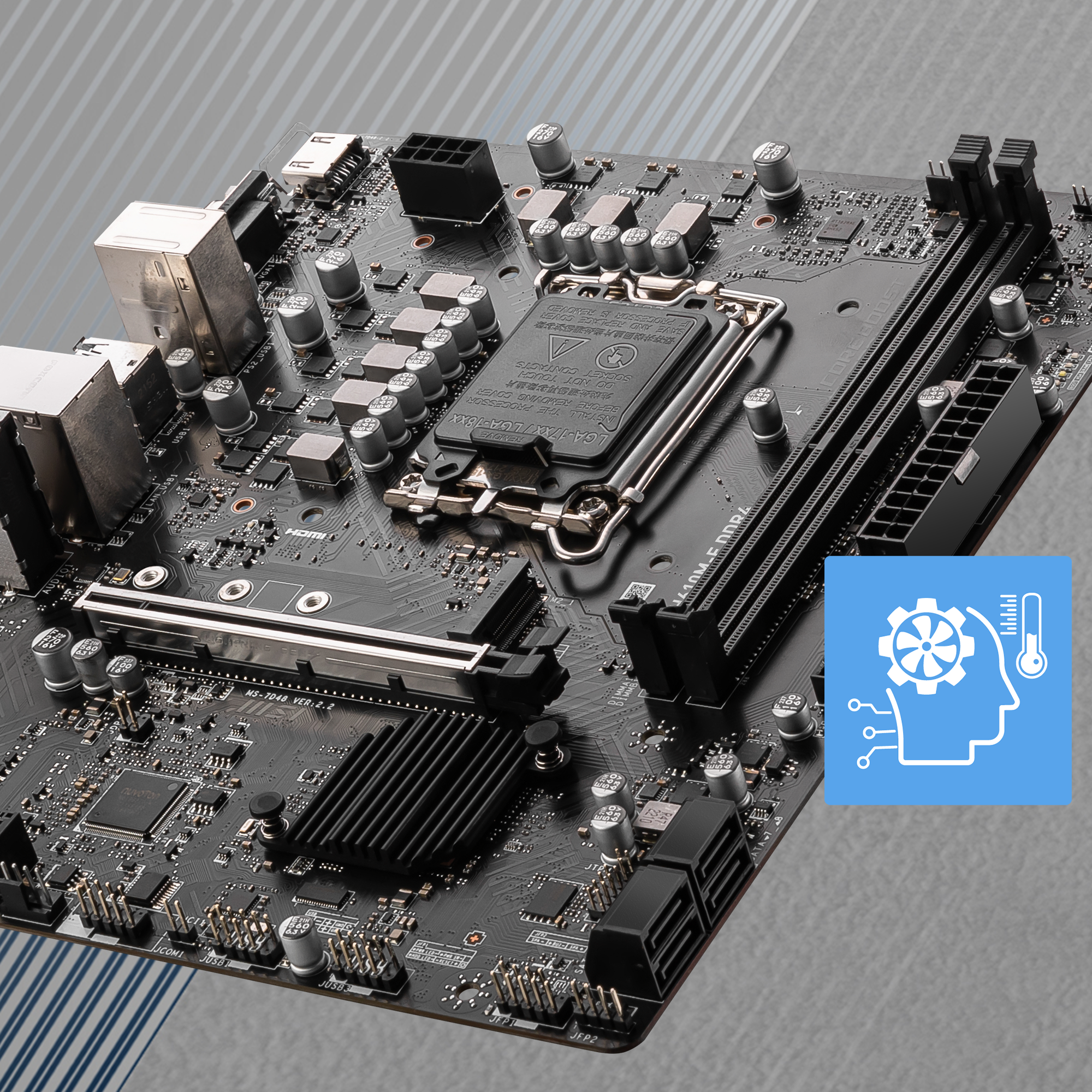 MSI PRO H610M-E DDR4 LGA 1700 mATX: PRO H610M-E DDR4