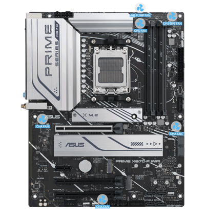 ASUS Prime X670-P WiFi Socket PRIME X670-P WIFI | PC-Canada