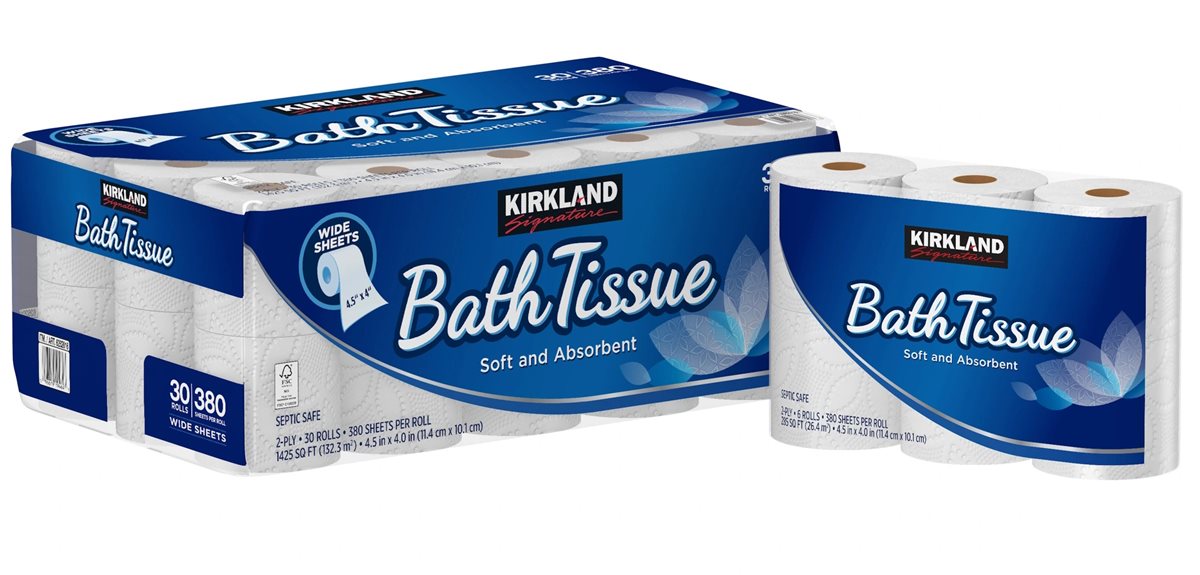 Kirkland Signature Bath Tissue with Lotion