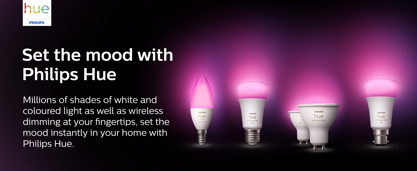 Buy Philips Hue GU10 Bulb with Bluetooth (White and Color Ambiance