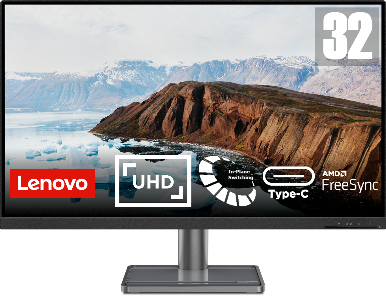 L32p-30 Lenovo 4K 32インチモニター IPS液晶 Lenovo L32p-30 31.5-inch IPS 4K 60Hz USB-C Monitor