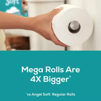 Mega Rolls Are 4X Bigger*