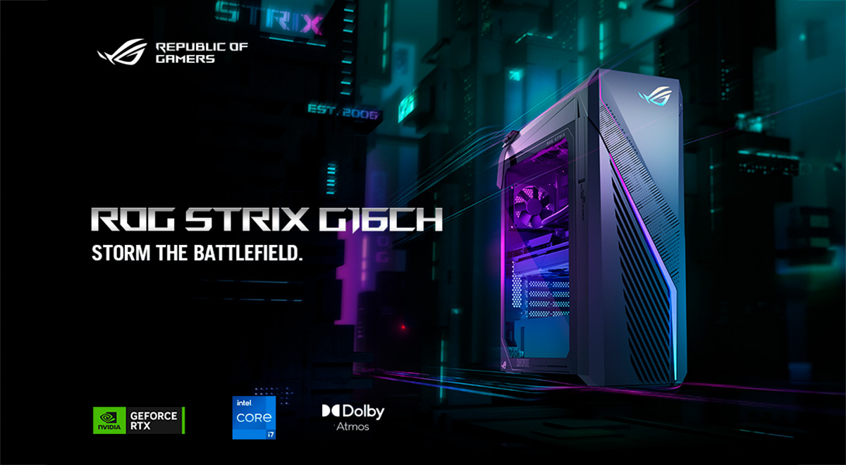 ASUS ROG Strix G16CHR Gaming Desktop - 14th Gen Intel Core