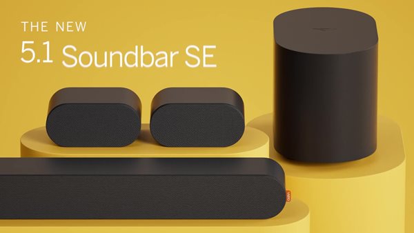 thumbnail video image 3 of VIZIO 5.1 Soundbar SE with Dolby Atmos and DTS:X (NEW) SV510X-0806, 3 of 27