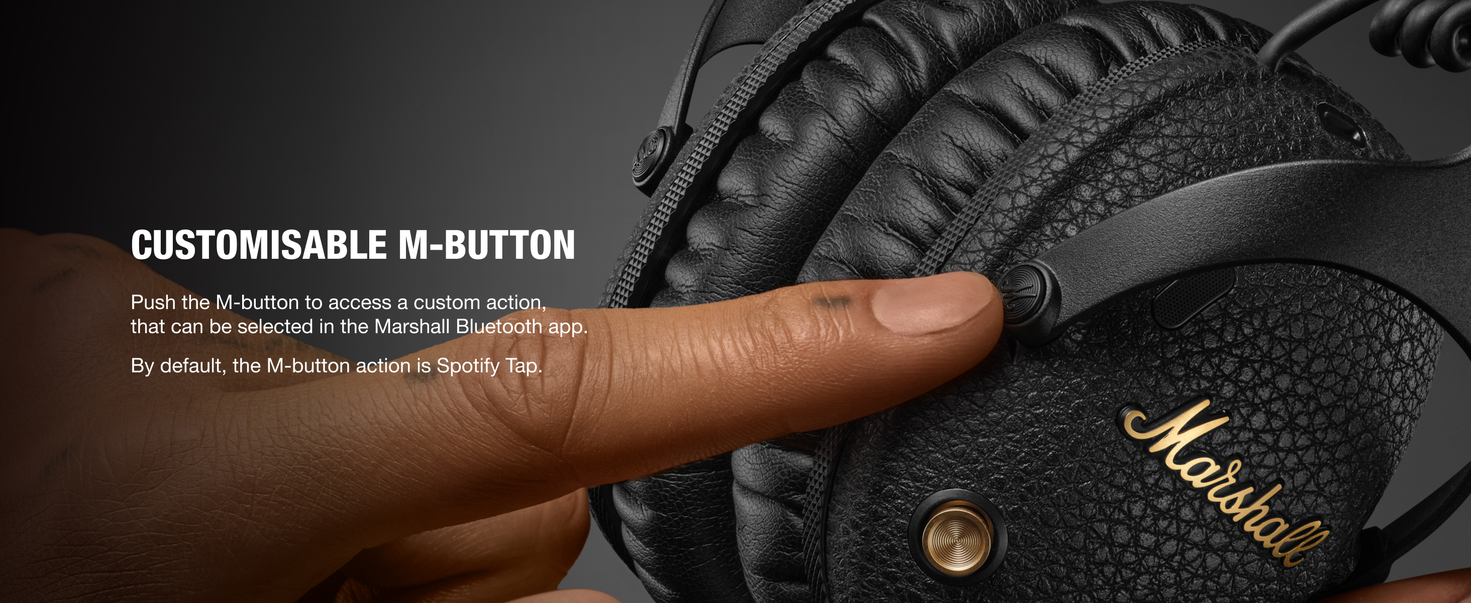 Buy Marshall Monitor III Over-Ear Wireless Headphones - Black