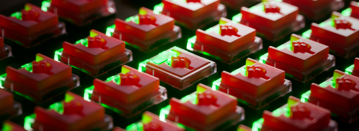 Razer™ Low-Profile Optical Switches (Linear/Clicky)