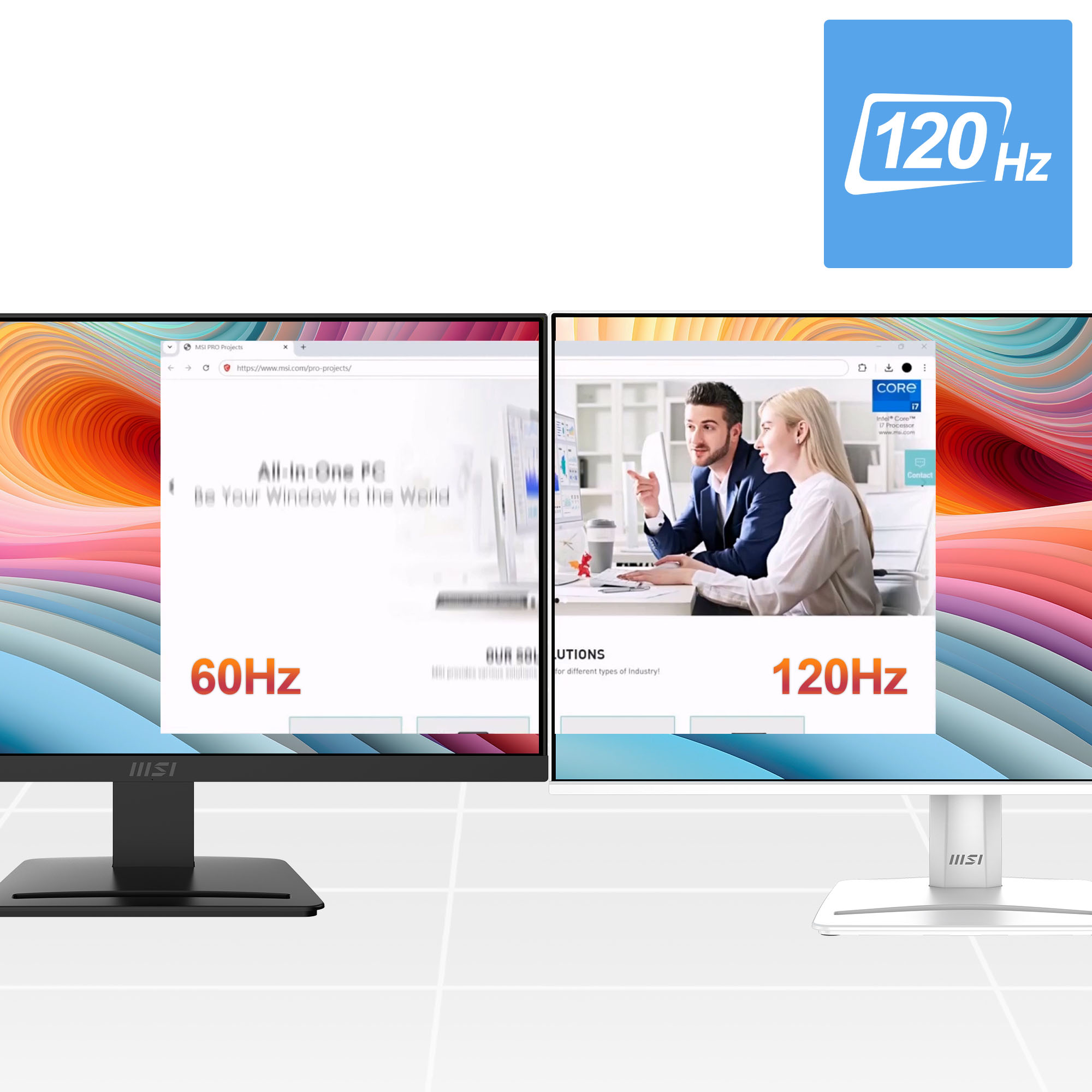 MSI PRO MP275W E2 1080p 27” IPS Monitor