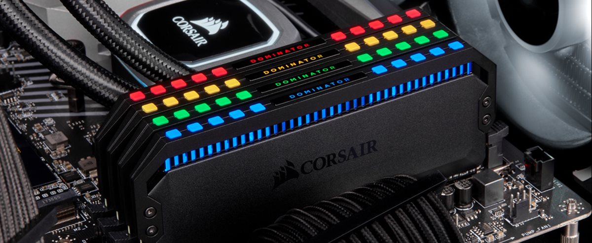 Corsair Dominator Platinum RGB 32go (4X8Go) ddr4