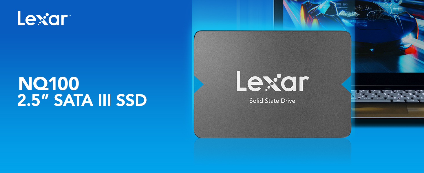 Lexar | NQ100 | 960 GB | Factor De Formă SSD 2.5 | Interfață Unitate SATA III | Viteză De Citire 550 Mbps P9032624