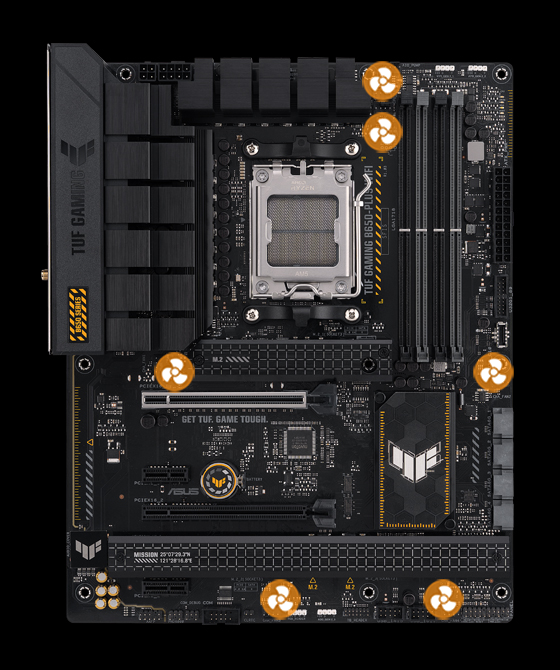 ASUS TUF Gaming B650-Plus WiFi - motherboard - ATX - Socket AM5