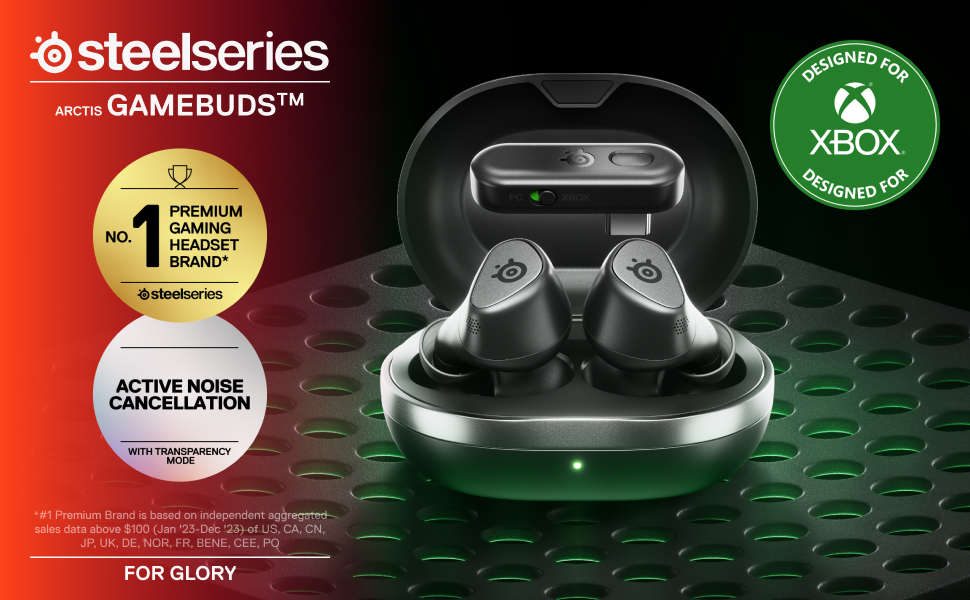 Buy SteelSeries Arctis Wireless GameBuds For Xbox - Black