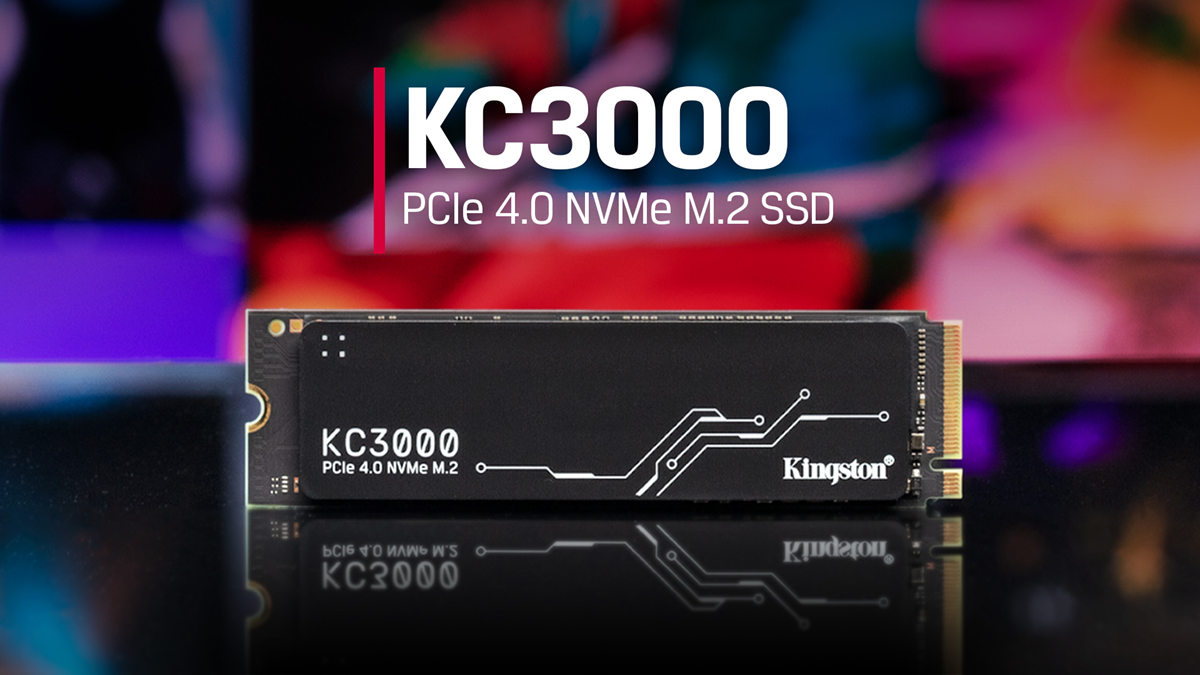 SKC3000D/4096G, Kingston KC3000 M.2 (2280) 4.096 TB Internal SSD Drive