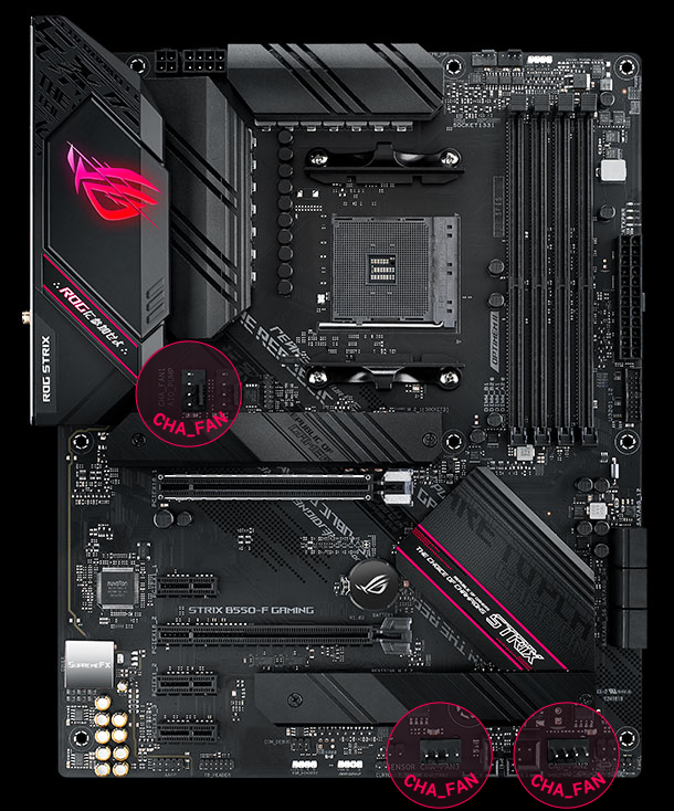 Carte Mère ATX Avec PCIe 4.0 Asus AMD B550-F GAMING