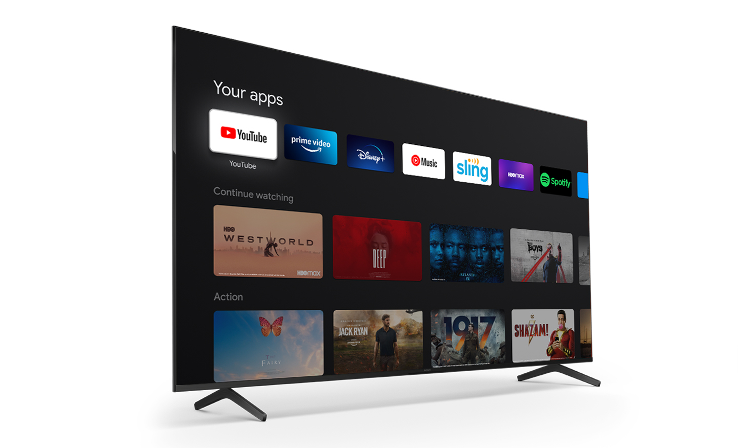  Sony 43 Inch 4K Ultra HD TV X80K Series: LED Smart Google TV  with Dolby Vision HDR KD43X80K- Latest Model : Electronics